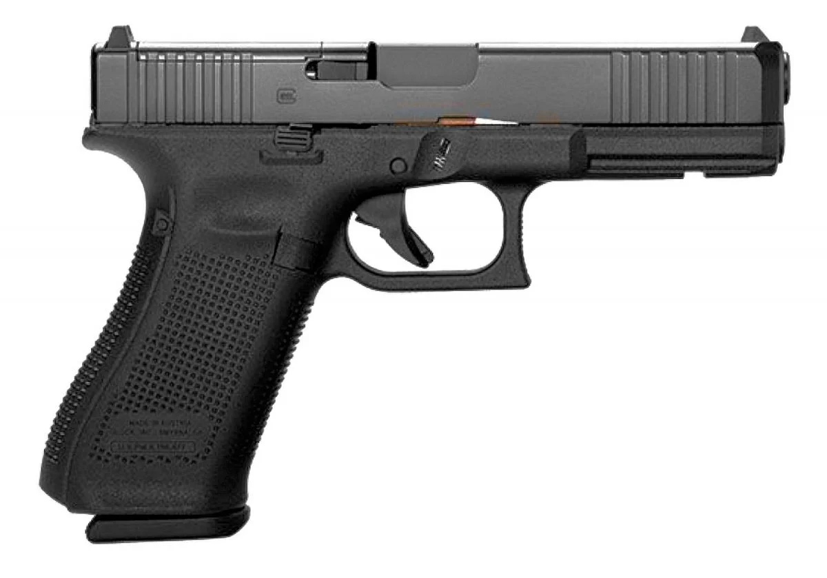 Glock G22 Gen5 MOS .40 S&W Semi Auto Pistol - 15 Rounds | 4.49" Barrel | Polymer Grips | Black