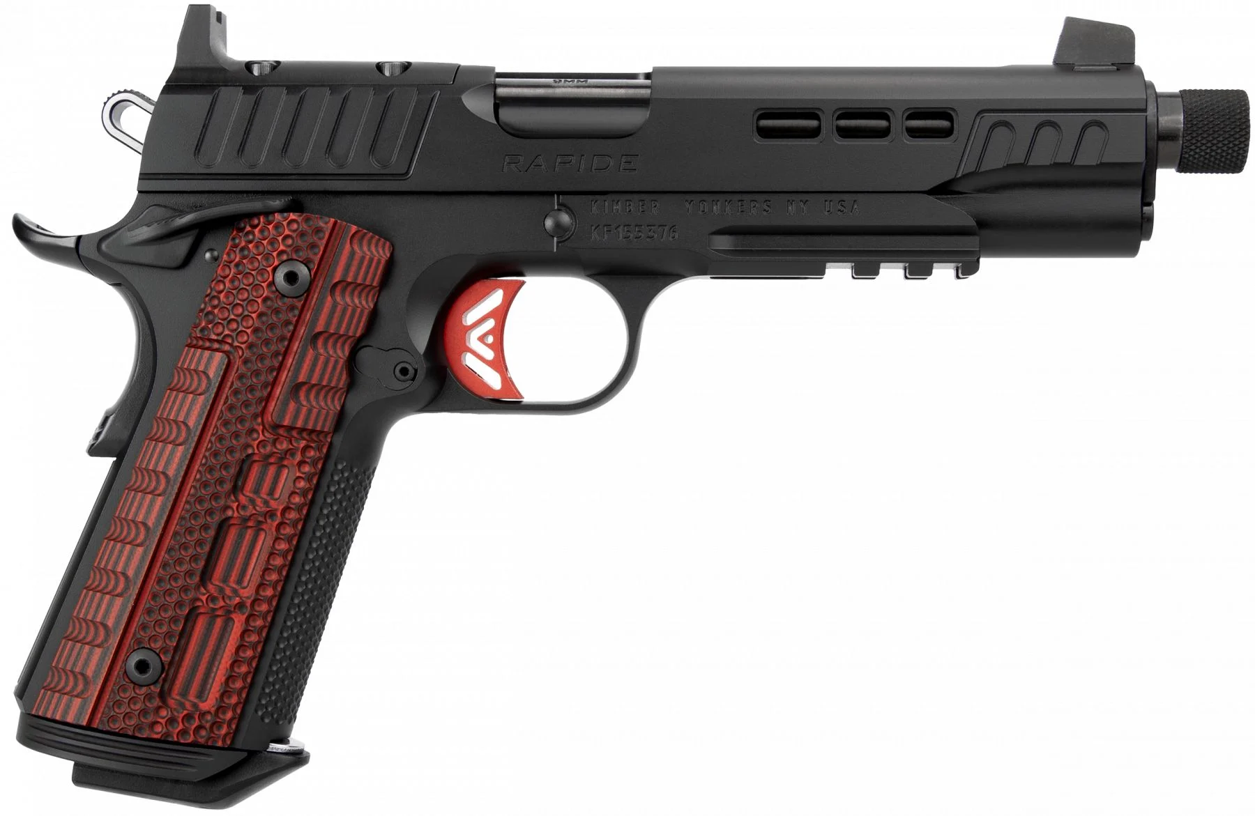 Kimber 1911 Rapide Heat 45 ACP 5.5" Threaded, 8+1 - 8+1 Rounds | 5.5" Barrel