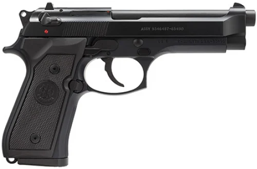 Beretta M9 9mm *CA* Black 10RD - 10 Rounds | 4.9" Barrel | 2-Dot Sights