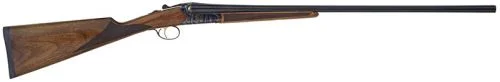 TriStar Bristol SxS 28 Gauge, 2.75" Chamber, 28" Barrel, Turkish Walnut, 2 Rounds - 2 Rounds | 28" Barrel | 2.75" Chamber | Turkish Walnut Stock | Wood | Blue/Black