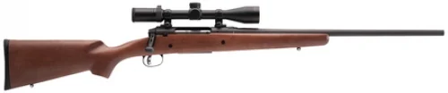 Savage Arms Axis II XP Black/Wood 22 250 Bolt Action Rifle - 4+1 Rounds | 22" Barrel | Hardwood Stock | Blue/Black