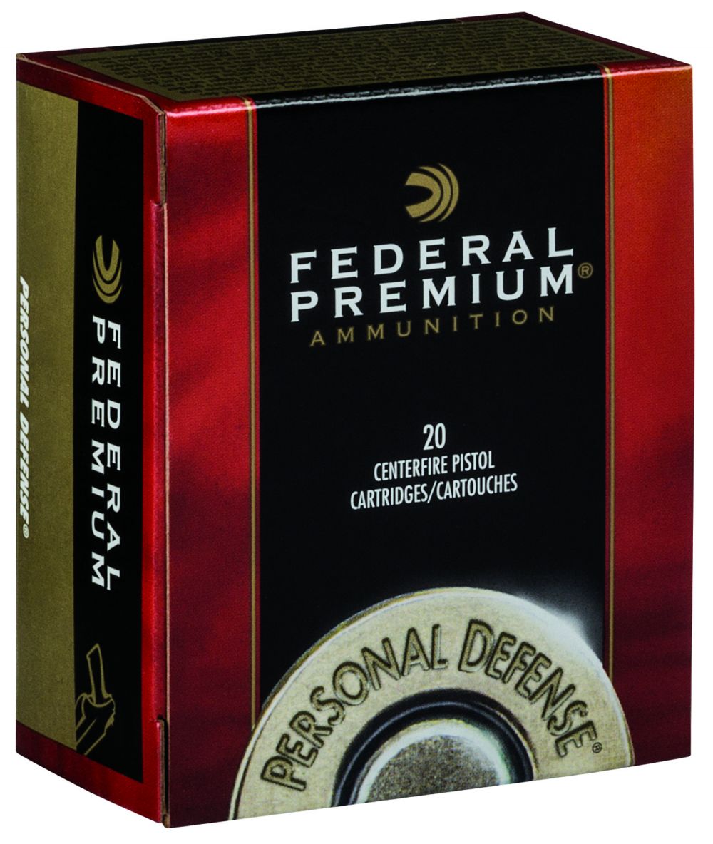 Federal Premium Personal Defense 44 S&W Spl 180 gr Jacketed Hollow Point (JHP) 20 Bx/ 10 Cs - Brass Casing