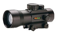 TruGlo Traditional 2x 42mm 2.5 MOA Red Dot Sight - CR2032 Battery | Unlimited Eye Relief | Wide Field of View | 2x Fixed Magnification