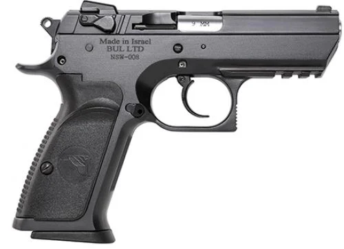 Magnum Research Baby Eagle III Semi-Compact 10+1 Capacity 9mm Pistol - 10+1 Rounds | 3.8" Barrel | Blue/Black | 3-Dot Sights