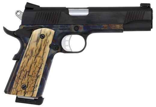 Tyler Gunworks 1911 Govt .45ACPBlued / W Ivory Grips - 8 Rounds | 5" Barrel | Ivory/Pearl Grips