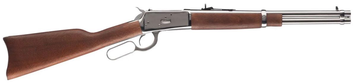 Rossi R92 Carbine .45 Long Colt 16" Stainless 8+1 - 8+1 Rounds | 16" Barrel | Wood Stock | Stainless/Silver