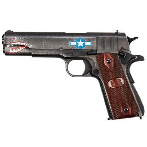 AO 1911 .45 ACP 5 7RD WW2 SQUADRON COMMEMORATIVE - 7 Rounds | 5" Barrel | Wood Grips