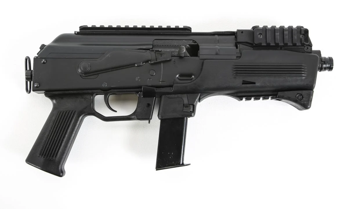 Charles Daly PAK-9 9mm Semi Auto Pistol - 33 Rounds | 6.3" Barrel | Polymer Grips | Blue/Black
