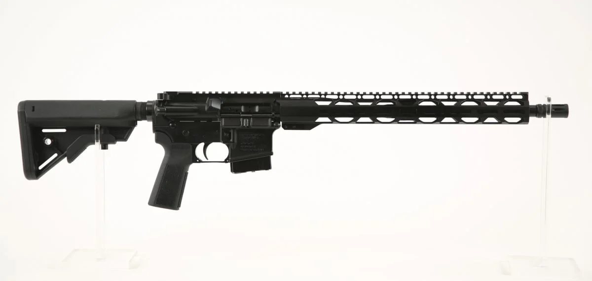 Radical Firearms Forged RF-15 7.62 x 39mm 16" Threaded RPR Rail 10+1 - 10+1 Rounds | 16" Barrel | Bravo Company 6-Position Stock | Synthetic | Blue/Black