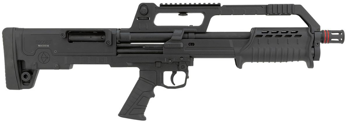 Escort BullTac 20ga 18" Barrel, 3" Chamber, 5+1 - 5+1 Rounds | 18" Barrel | 3" Chamber | Black Stock | Blue/Black