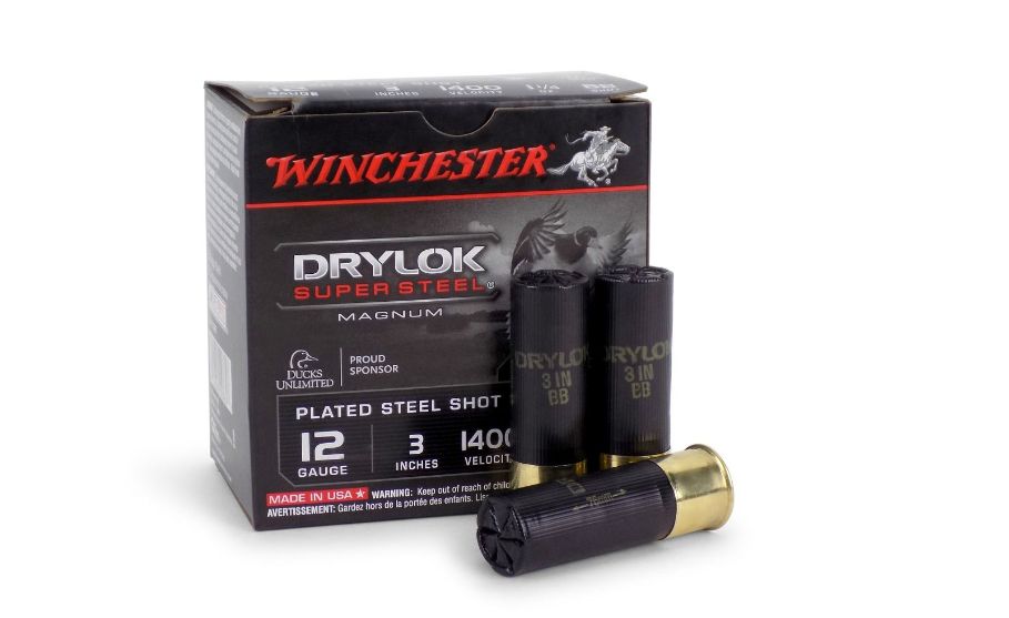 WinchesterDrylok Super Steel Magnum 12 GA Ammo 3" 1 1/4 oz#BB25rd box