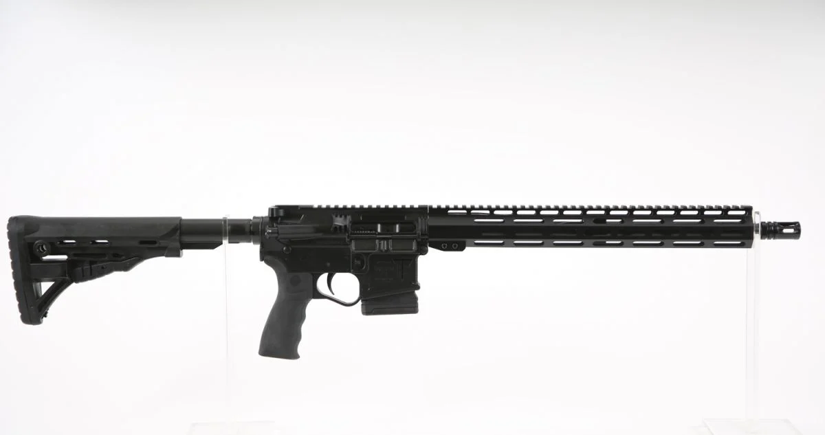 ET Arms ETAGOMEGA556ML15CA Semi-Auto Rifle, - 10+1 Rounds | 16" Barrel | Black Stock | Synthetic