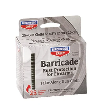 Birchwood Casey Gun Cleaning Wipes/25 Pack