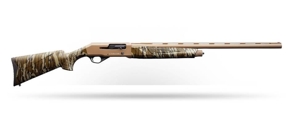 Charles Daly 601 Compact 22" Mossy Oak Bottomland 20 Gauge Shotgun - 4+1 Rounds | 22" Barrel | 3" Chamber | Mossy Oak Bottomlands Stock | Synthetic | FDE/Tan