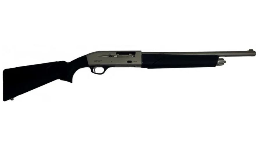 GForce GF-1 12Ga Nickel Semi-Automatic - 4 Rounds | 20" Barrel | Black Stock | Nickel