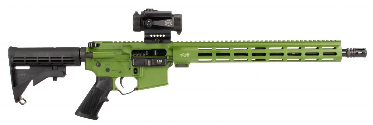 APF Guardian 5.56 Green MLOK M4 Optics - 30 Rounds | 16" Barrel