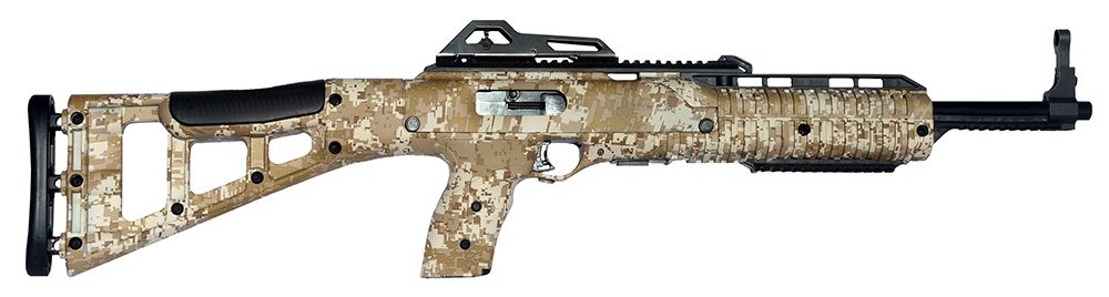 Hi-Point 995TS 16.5" Digital Camo 9mm Carbine - 10+1 Rounds | 16.5" Barrel | Desert Camo Stock | Blue/Black