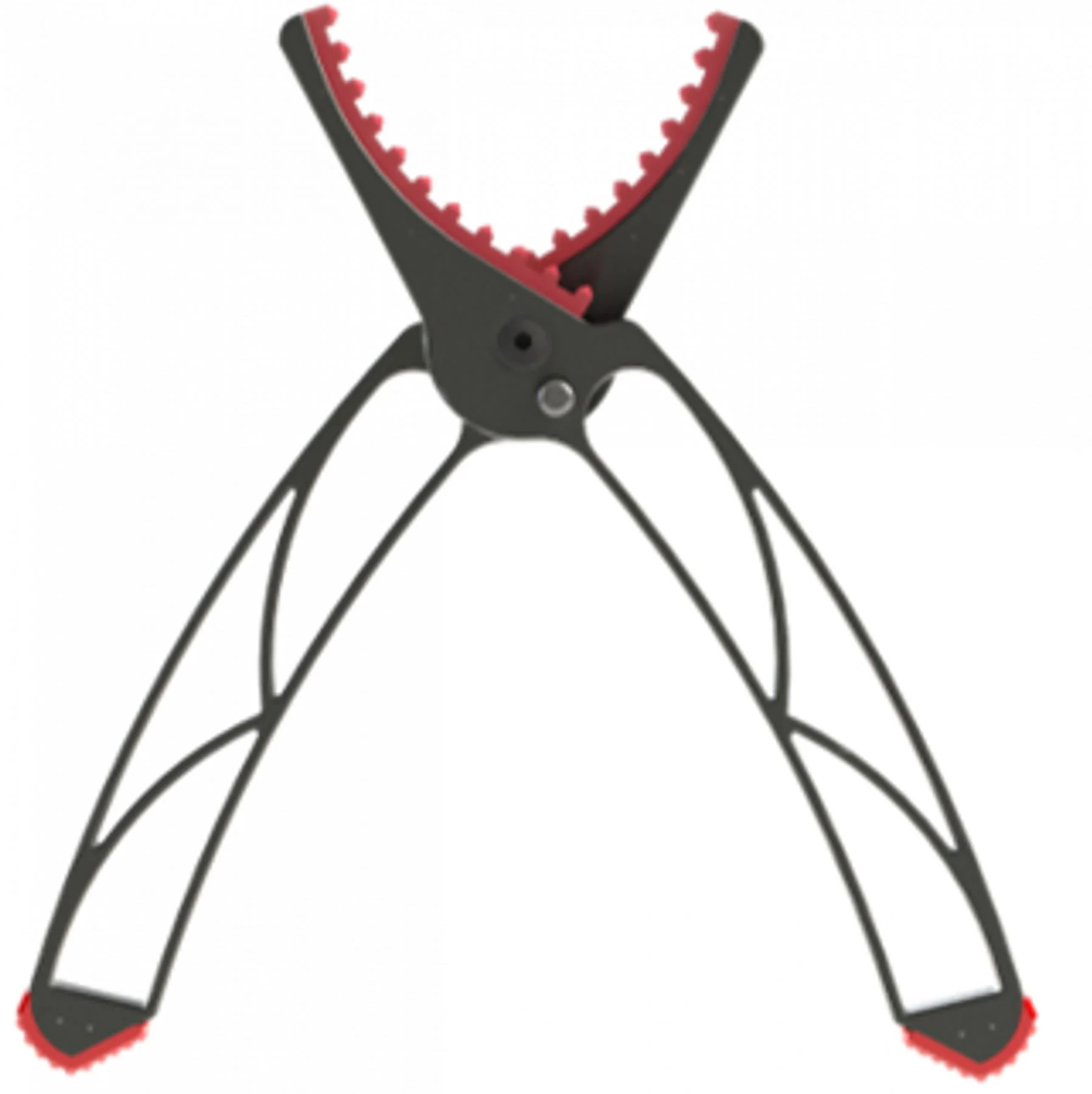 Birchwood Casey BC-RRS Rear Rifle Support Rifle Black/Red Aluminum