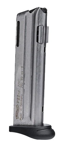 Walther P22 .22 LR10 rd Stainless with Finger - 22 Long Rifle Caliber | 10 Rounds | OEM Origin | P22 Model