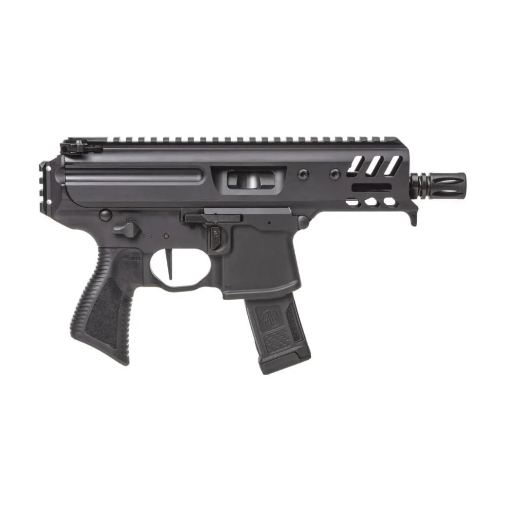 Sig Sauer MPX Copperhead 9mm Semi Auto Pistol - 20 Rounds | 4.5" Barrel | Polymer Grips | Blue/Black