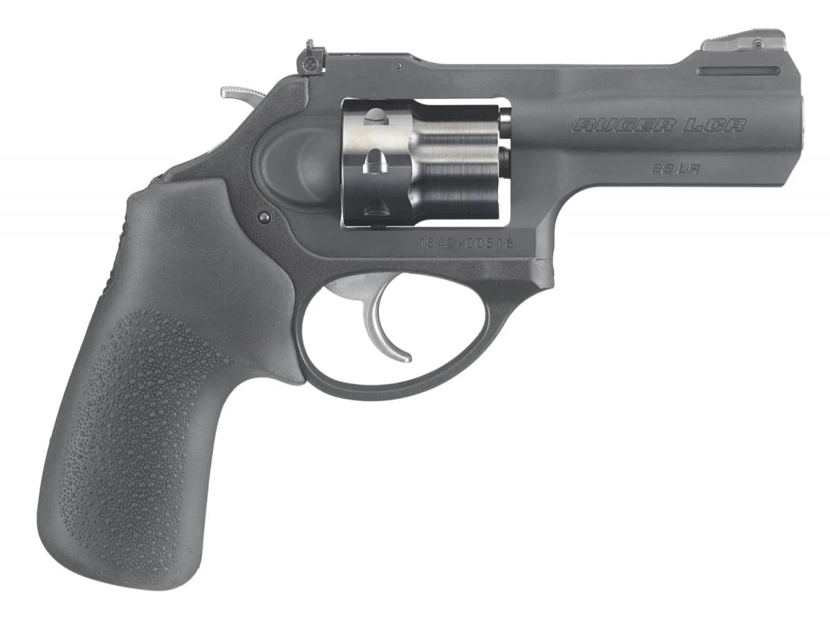 Ruger LCRx 22 Long Rifle Revolver - 8 Rounds | 3" Barrel | Polymer Grips | Blue/Black | 3-Dot Sights
