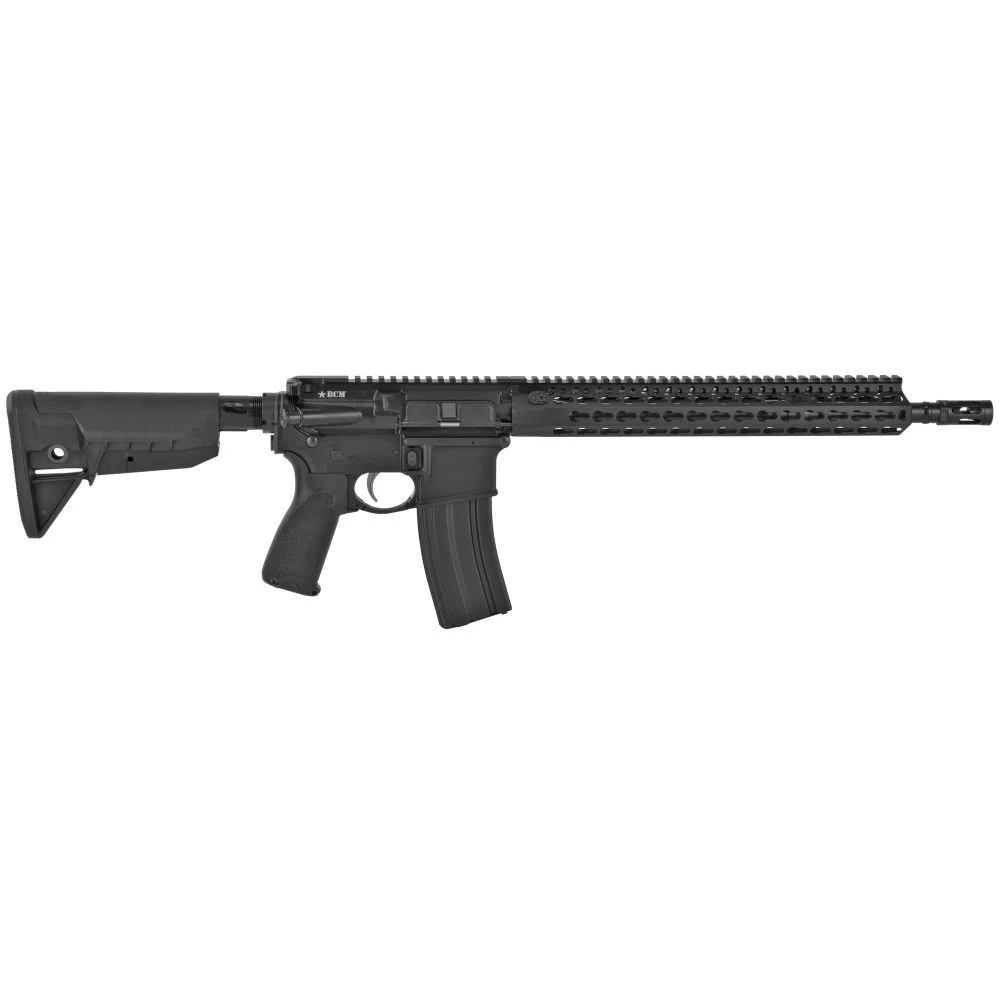 Bravo Recce 14 KMR-A Carbine 223 Remington/5.56 NATO Semi Auto Rifle - 30 Rounds | 14.5" Barrel | 6-Position Black Stock | Synthetic | Blue/Black