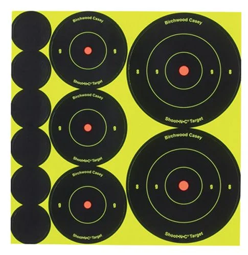 Birchwood Casey Shoot-N-C Self Adhesive 1"/2"/3" 10 Pack