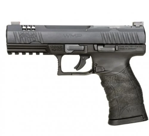 Walther Arms WMP .22 WMR 4.5" Optic Ready Slide 15+1 Capacity - 15+1 Rounds | 4.5" Barrel | Black