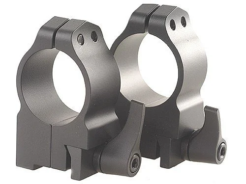 Warne 1" Medium Matte Quick Detach Ruger Blackhawk/Redhawk R