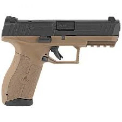 IWI US, Inc. US MASADA 9mm 4.10" 17+1 Flat Dark Earth Flat Dark Earth Steel Slide Textured Black Polymer Grip - 17 Rounds | 4.1" Barrel | Polymer Grips | FDE/Tan