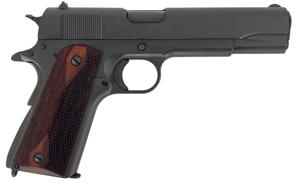 Tisas 1911 Government .45 ACP 5" - 7+1 Rounds | 5" Barrel | Wood Grips | Gray