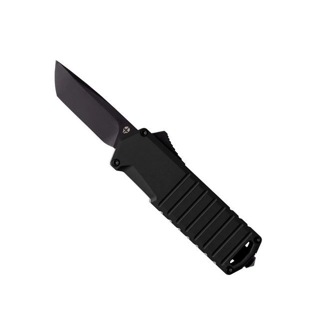 Tekto A2 Badger Black Aluminum Handle Black Accents D2