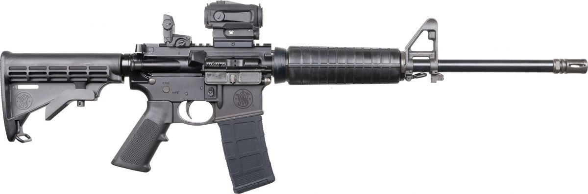 Smith & Wesson M&P15 Sport II w/Vortex Sparc AR Red Dot, 5.56 Nato, 30 Rd, 16" Barrel - 30+1 Rounds | 16" Barrel