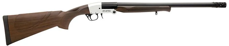 Rock Island Armory Traditional Single Shot 410 Gauge Shotgun - 1 Round | 20" Barrel | 3" Chamber | Synthetic Stock | Stainless/Silver
