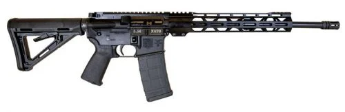 Diamondback Firearms DB15 Black 223 Remington/5.56 NATO Carbine - 30+1 Rounds | 16" Barrel | Adjustable Stock | Synthetic | Blue/Black