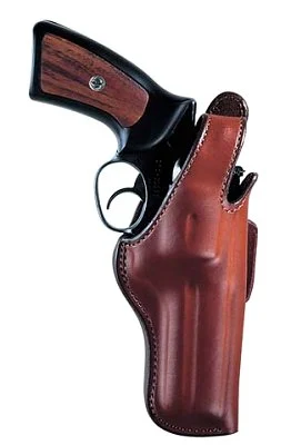 Bianchi Thumbsnap Tan Leather Belt 4" Colt Anaconda;S&W Right Hand - Tan Color | Leather Material | Belt Type