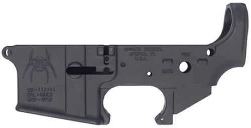 Spike's Tactical Spider AR-15 Stripped 223 Remington/5.56 NATO Lower Receiver - Blue/Black