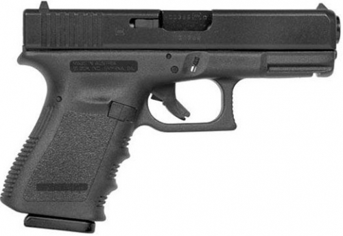 Glock G38 Gen3 Compact with Picatinny Rail 45 GAP Pistol - 8+1 Rounds | 4.01" Barrel | Polymer Grips | Blue/Black | Glock Fixed Rear Sights