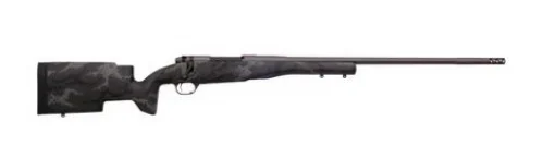 Weatherby Mark V Accumark Pro 6.5 Weatherby RPM Bolt Action Rifle - 3 Rounds | 24" Barrel | Carbon-fiber Stock | Synthetic | Gray