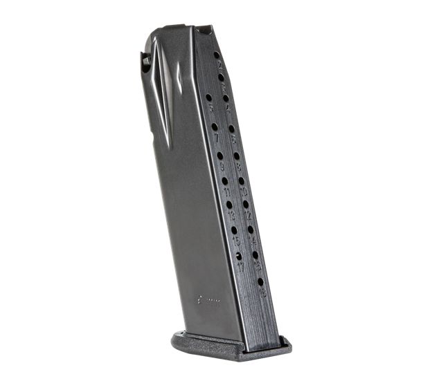 Walther PDP SD Pro Full Size 18-Round Magazine - 9mm Caliber | 18 Rounds | Nickel/Aluminum | OEM Origin