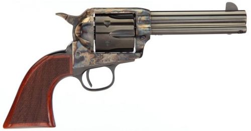 Taylors & Company Runnin Iron 45 Colt, 4.75" Barrel, Checkered Walnut Grip, 6 Rounds - 6 Rounds | 4.75" Barrel | 3-Dot Sights