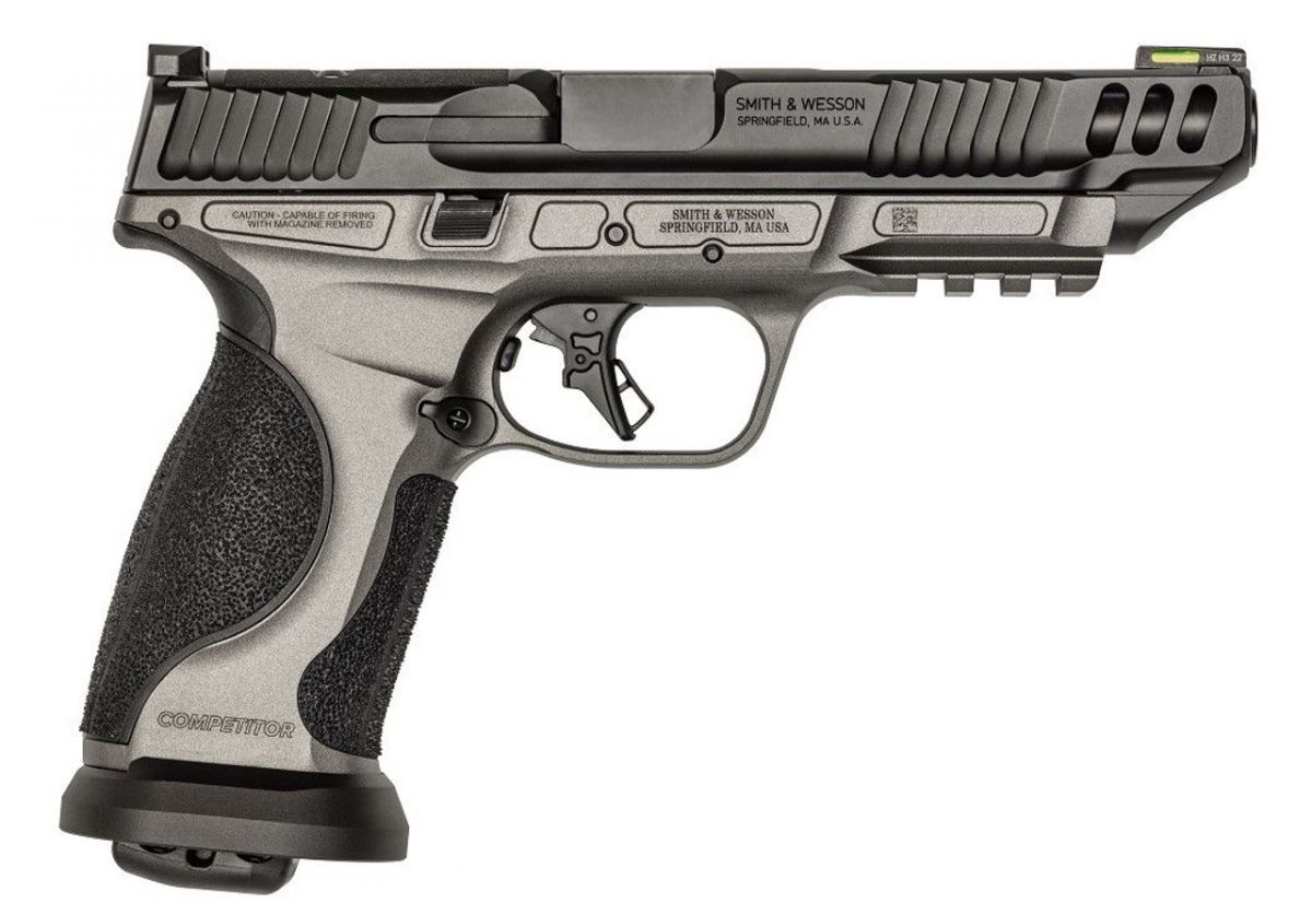 Smith & Wesson M&P9 M2.0 Competitor, 5" Barrel, Two-Tone, 10 Rounds - 10+1 Rounds | 5" Barrel