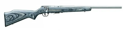 Savage 93R17 BVSS .17 HMR Bolt Action Rifle - 5 Rounds | 21" Barrel | Fixed Stock | Synthetic | Stainless/Silver