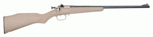 Crickett Desert Tan/Black Youth 22 Long Rifle Bolt Action Rifle - 1 Round | 16" Barrel