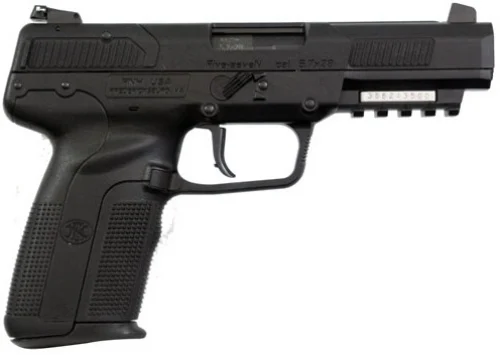 FN Five-seveN 10+1 5.7X28mm 4.75" - 10+1 Rounds | 4.75" Barrel | Polymer Grips | Blue/Black | 3-Dot Sights