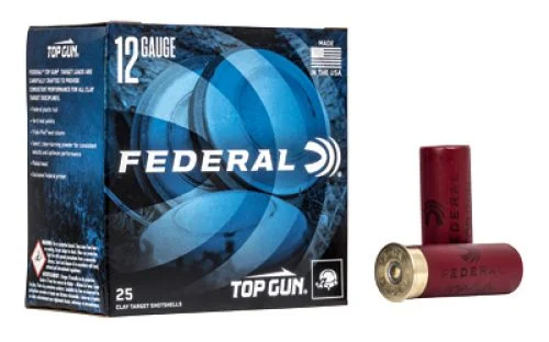 Federal Top Gun 12 ga 2-3/4" 1 oz #7.5 1180fps 25rd box