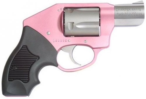 Charter Arms Chic Lady Hammerless 38 Special Revolver - 5 Rounds | 2" Barrel | Polymer Grips | Stainless/Silver | 3-Dot Sights