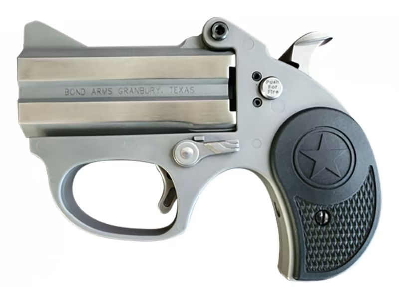 Bond Arms Stinger Matte Stainless Steel 380 ACP Derringer - 2 Rounds | 2.5" Barrel