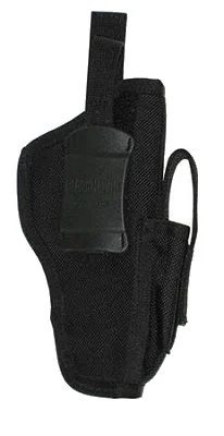 BlackHawk Ambidextrous Holster w/Mag Pouch For 3"-4.5" Barre - Black Color | 3.75-4.5" Barrel Large Auto Gun Mod | Textured Model | Holster/Mag Pouch Combo Type