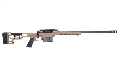 Savage Arms 110 Precision 6.5mm Creedmoor Bolt Action Rifle - 10+1 Rounds | 24" Barrel | Aluminum Chassis | Blue/Black